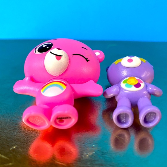 CARE BEARS BUNDLE SURPRISE CARE BEARS CUB 2.25” & 2017 HARMONY CARE BEAR 1.75” - Picture 11 of 11